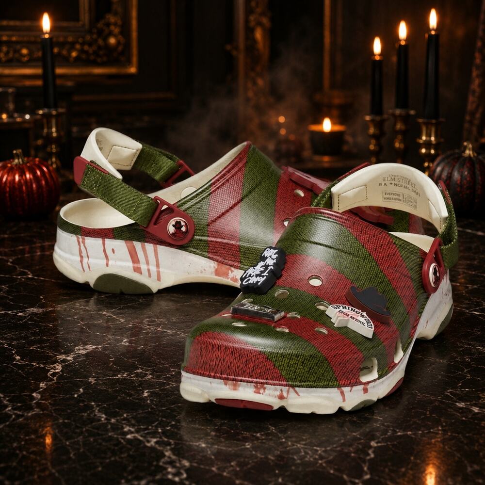 Crocs A Nightmare on Elm Street All Terrain Clog Men’s 12 New in Box